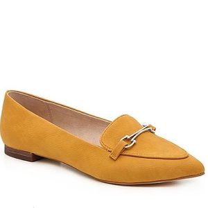 Kelly & Katie Vieveth loafer in mustard yellow